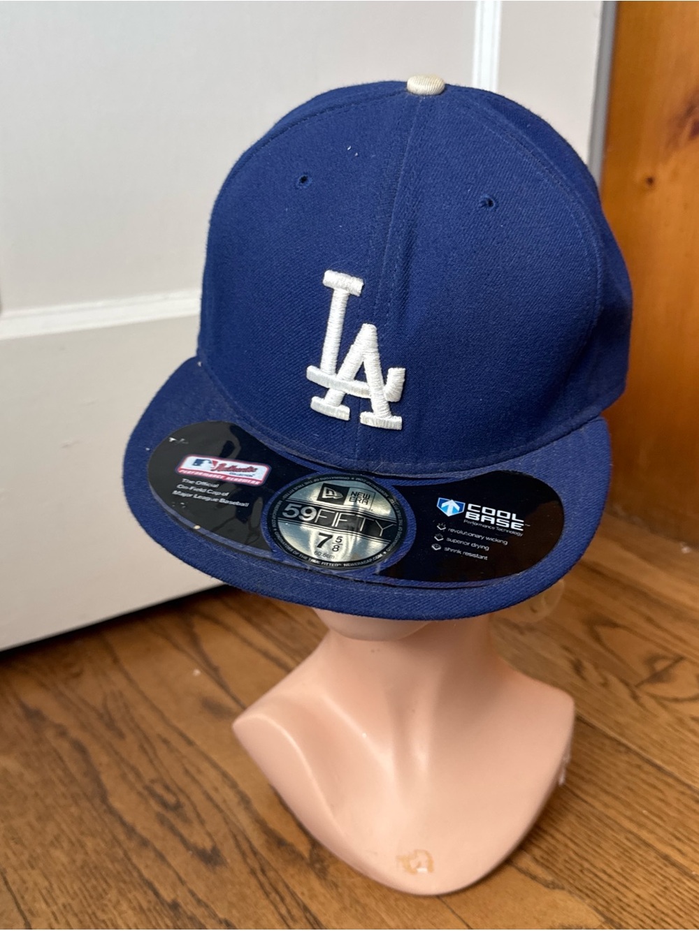New Era Los Angeles Dodgers Royal Blue and White 59FIFTY Fitted Hat